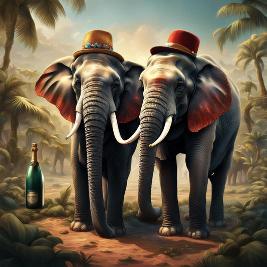 Different Lives of The Male and Female Elephant