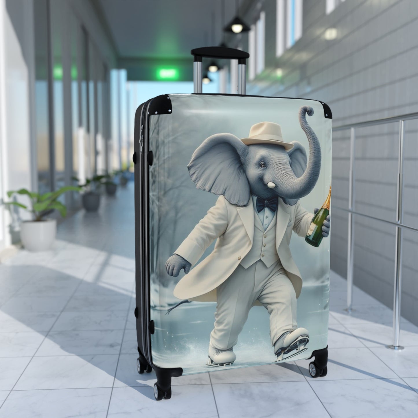 Havana Elephant Suitcase -  The Winter Dancer