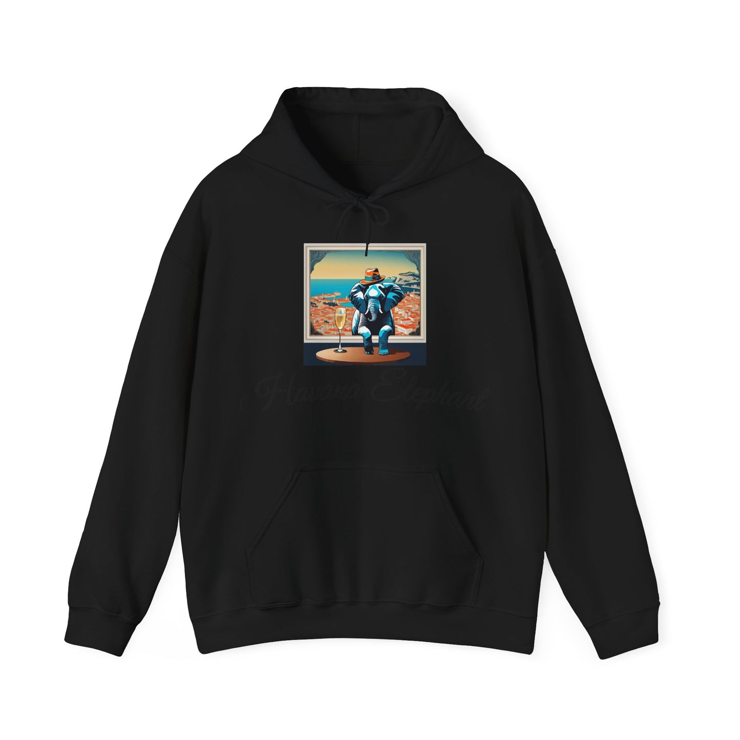 Sweatshirt -  Heavy Blend Hooded - Havana Elephant  - Dubrovnik