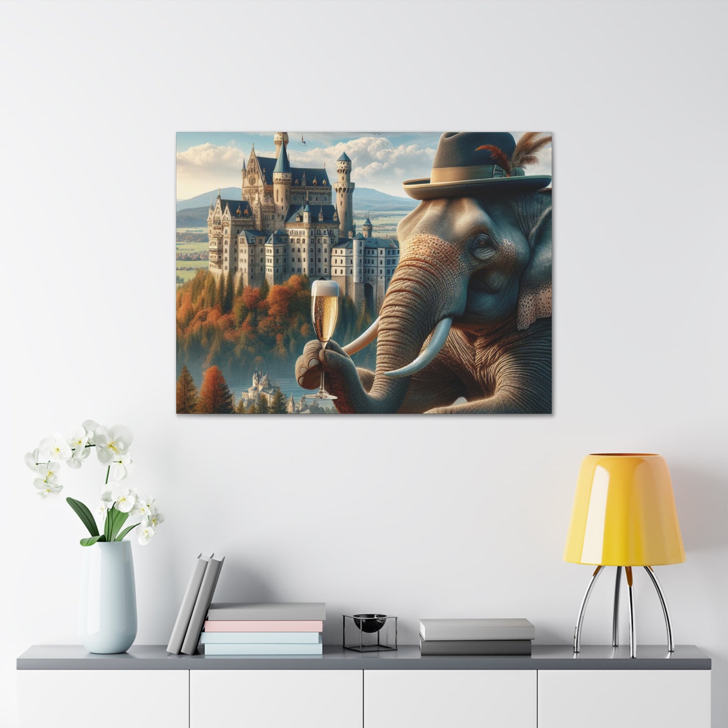 Havana Elephant  - Canvas Gallery Wrap - Havana Elephant -The Bavarian Baron