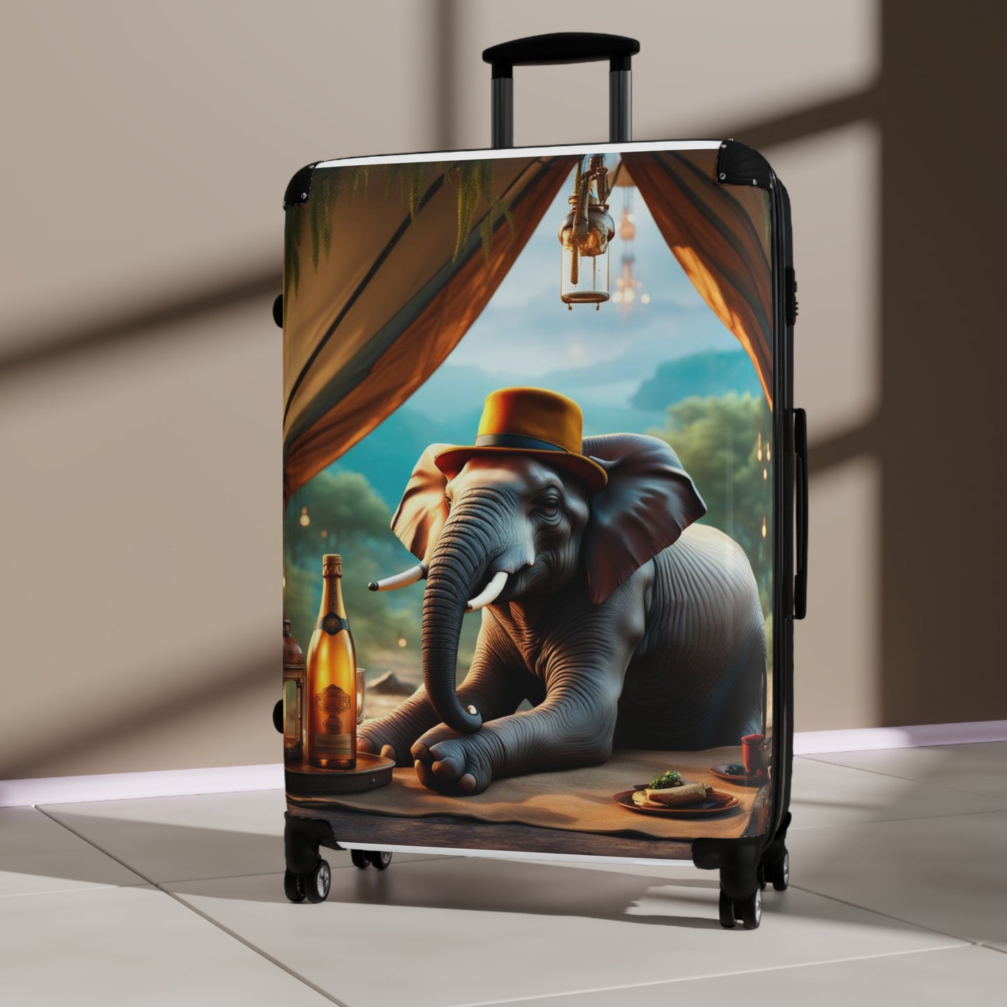 Havana Elephant Suitcase - The Contented Camper