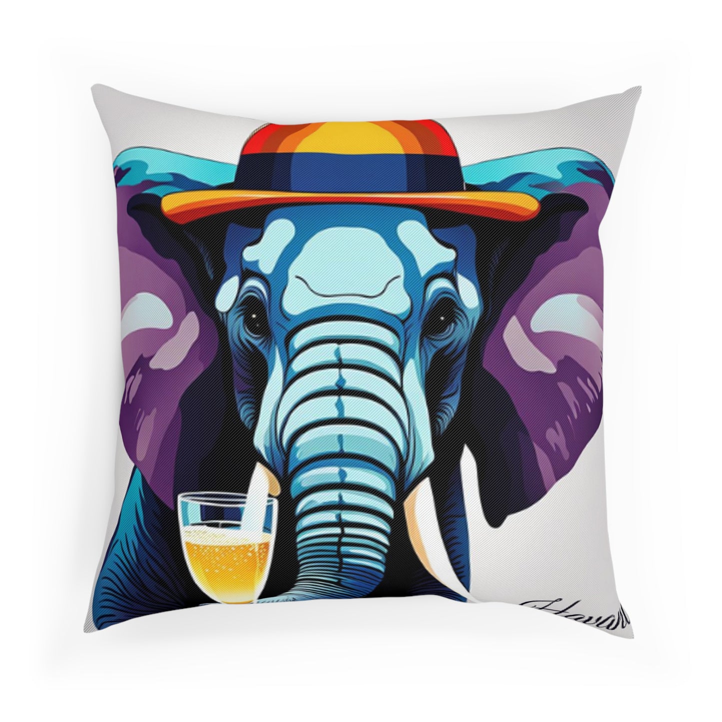 Cushion -Havana Elephant - The Original Havana Elephants!