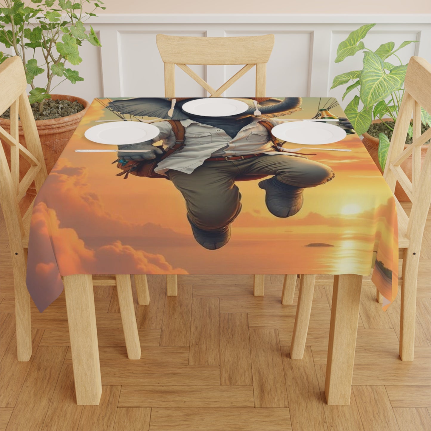 Tablecloth - Havana Elephant - The Sky Adventurer
