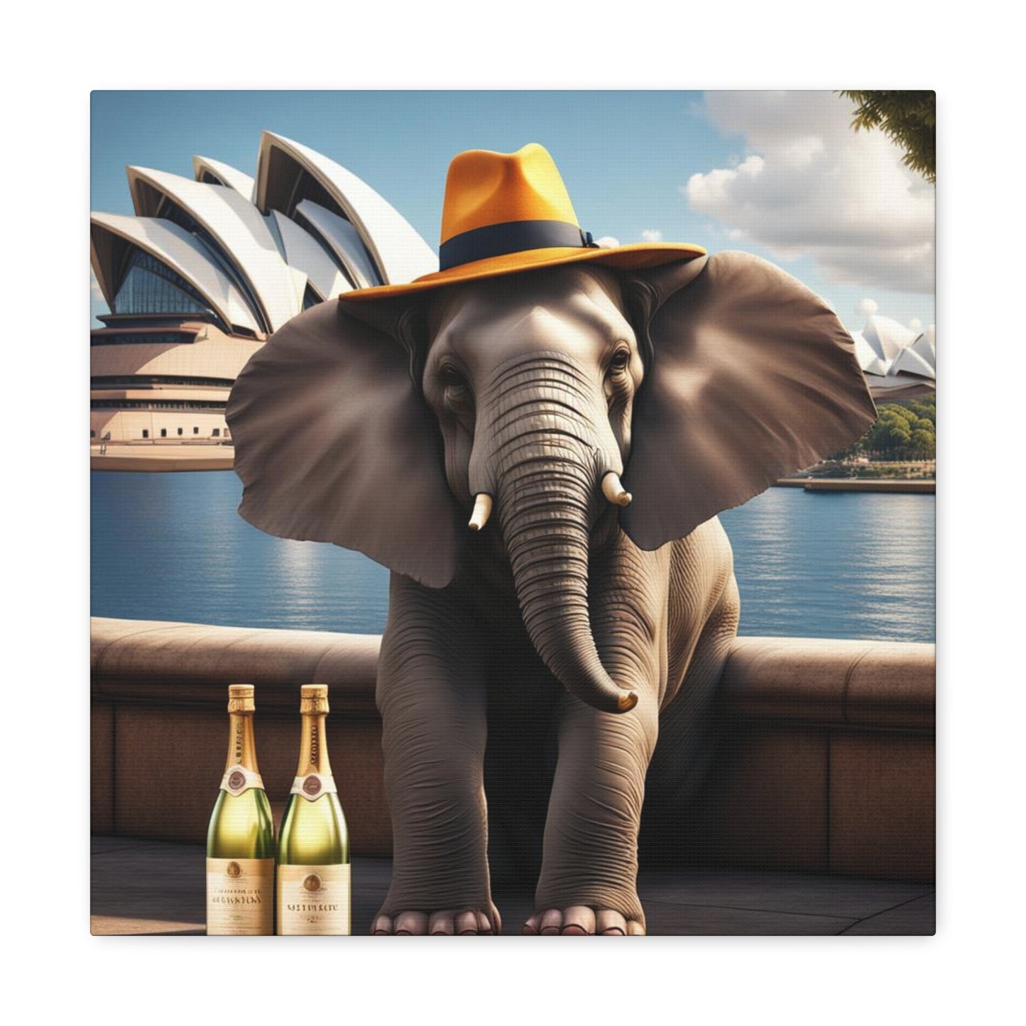 Canvas Gallery Wrap - The Havana Elephant - The Sydney Socialite