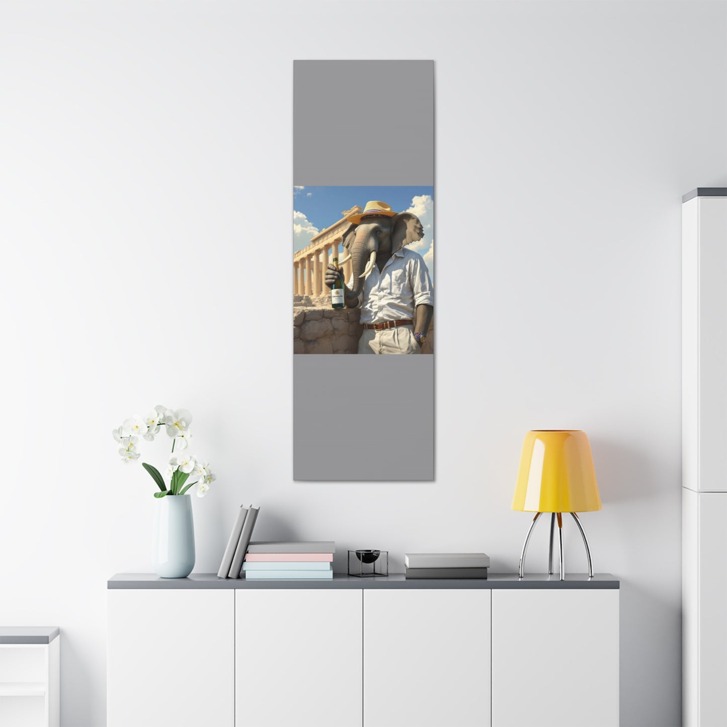 Canvas Gallery Wrap - The Havana Elephant - The Athenian Scholar