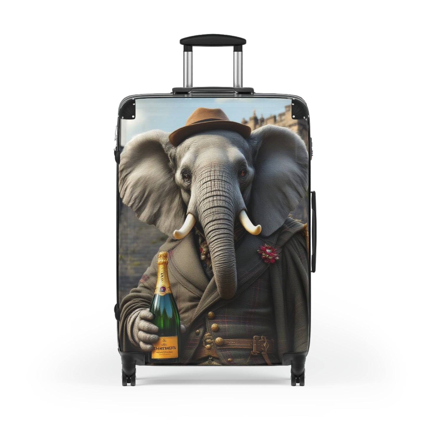 Havana Elephant Suitcase - The Highland Laird