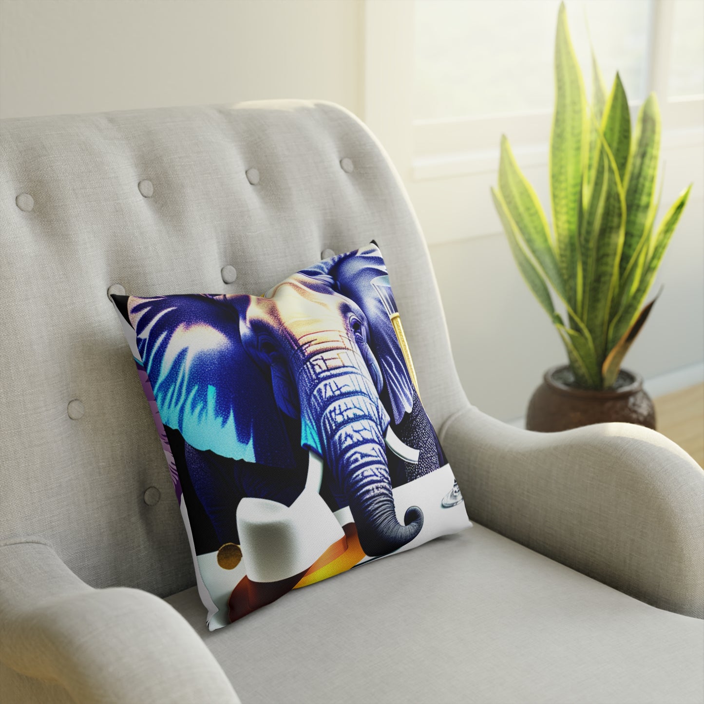 Cushion -Havana Elephant - The Original Havana Elephants!