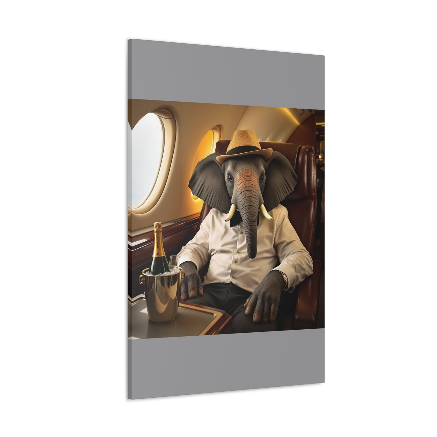 Havana Elephant - Canvas Gallery Wrap - First Class Voyager