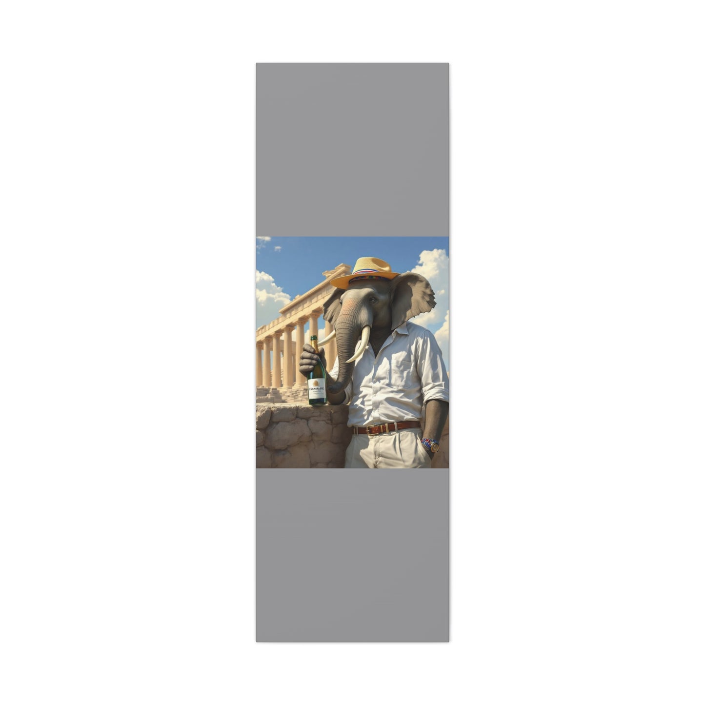 Canvas Gallery Wrap - The Havana Elephant - The Athenian Scholar