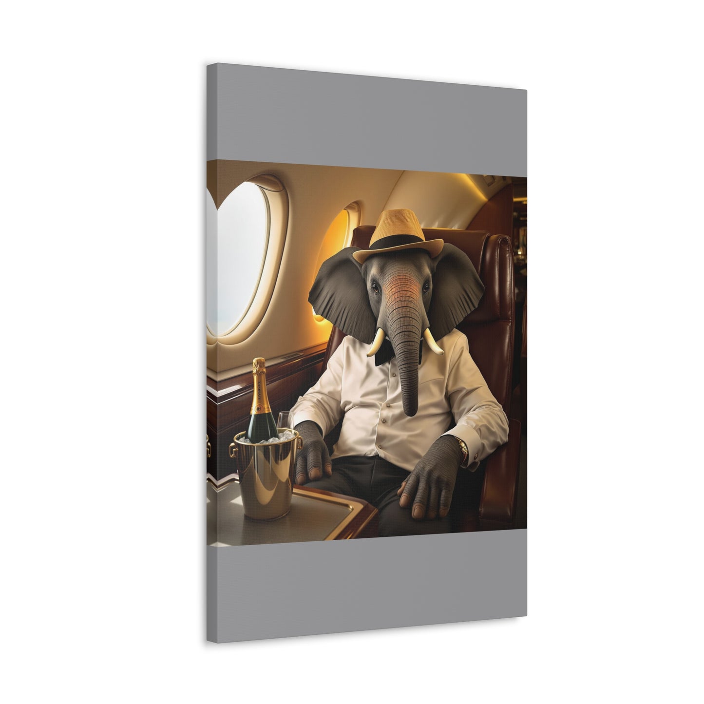 Havana Elephant - Canvas Gallery Wrap - First Class Voyager