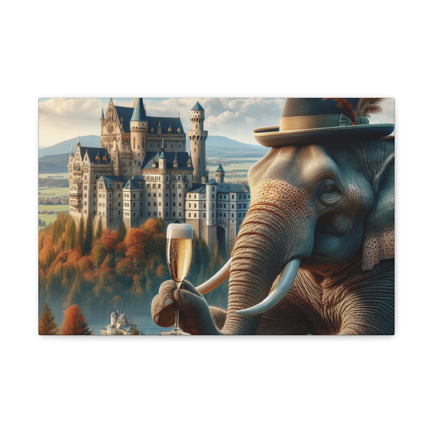 Havana Elephant  - Canvas Gallery Wrap - Havana Elephant -The Bavarian Baron