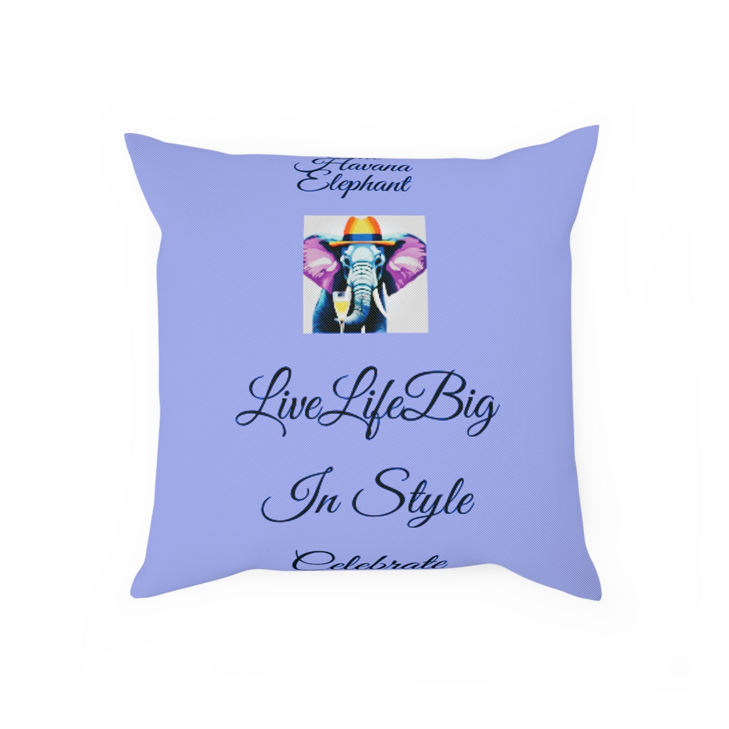 Custom Stylish Havana Elephant Cushion - Live the Mottoo!