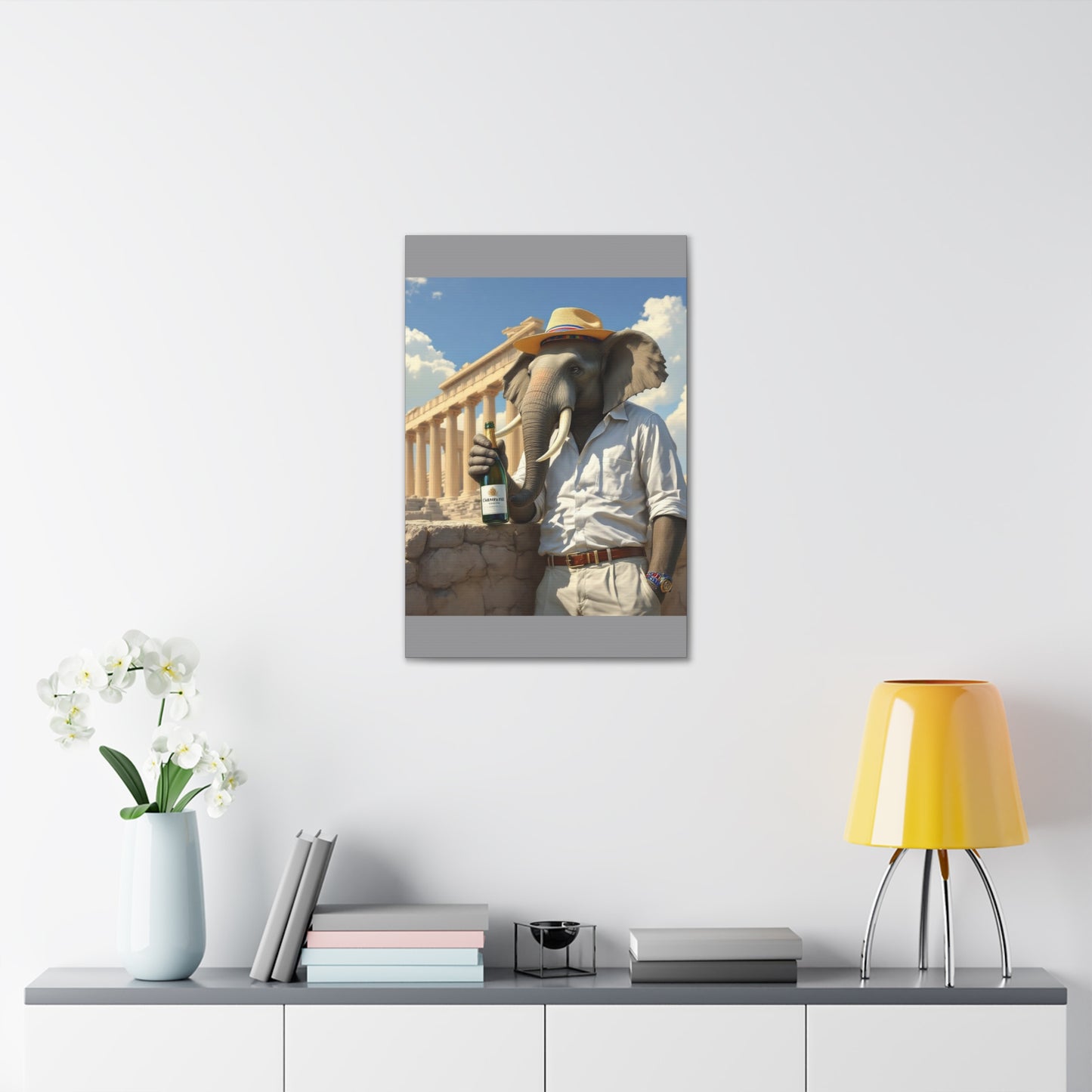 Canvas Gallery Wrap - The Havana Elephant - The Athenian Scholar
