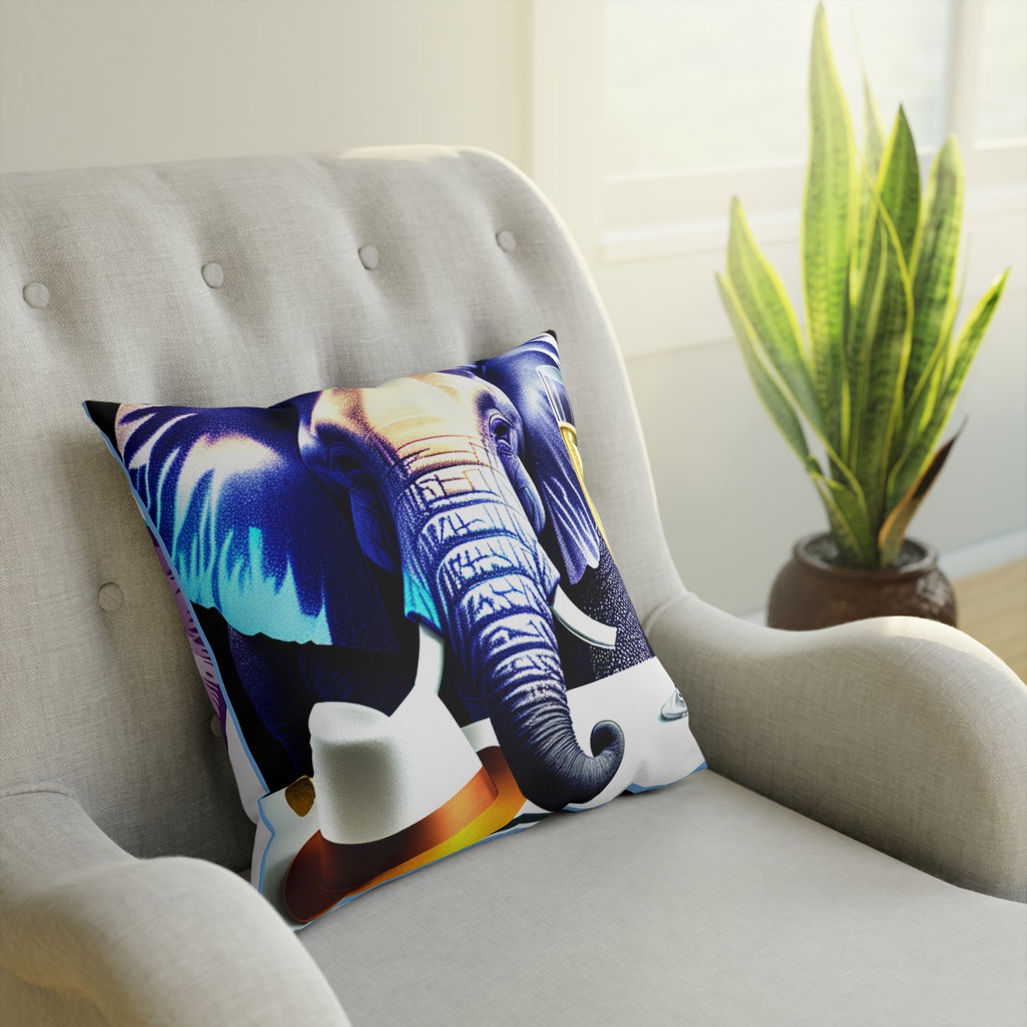 Cushion -Havana Elephant - The Original Havana Elephants!