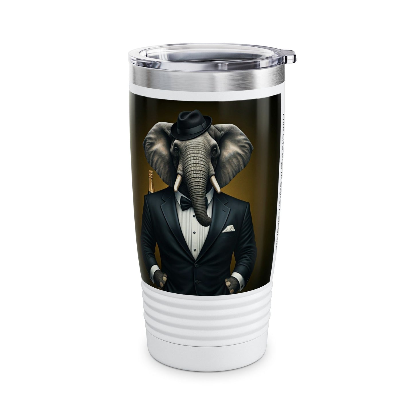 Ringneck Tumbler, 20oz - Classic Havana Elephant - The Gentlemen & The High Roller
