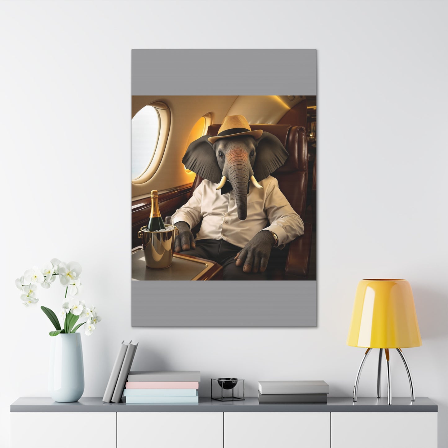 Havana Elephant - Canvas Gallery Wrap - First Class Voyager