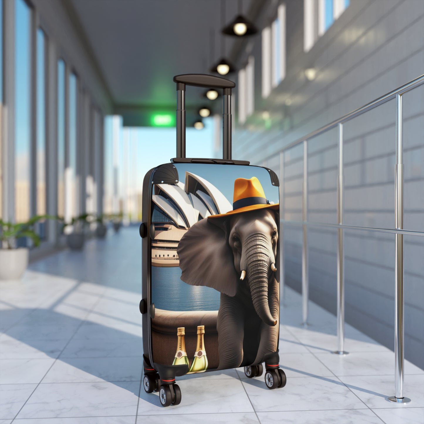 Havana Elephant Suitcase - The Sydney Socialite