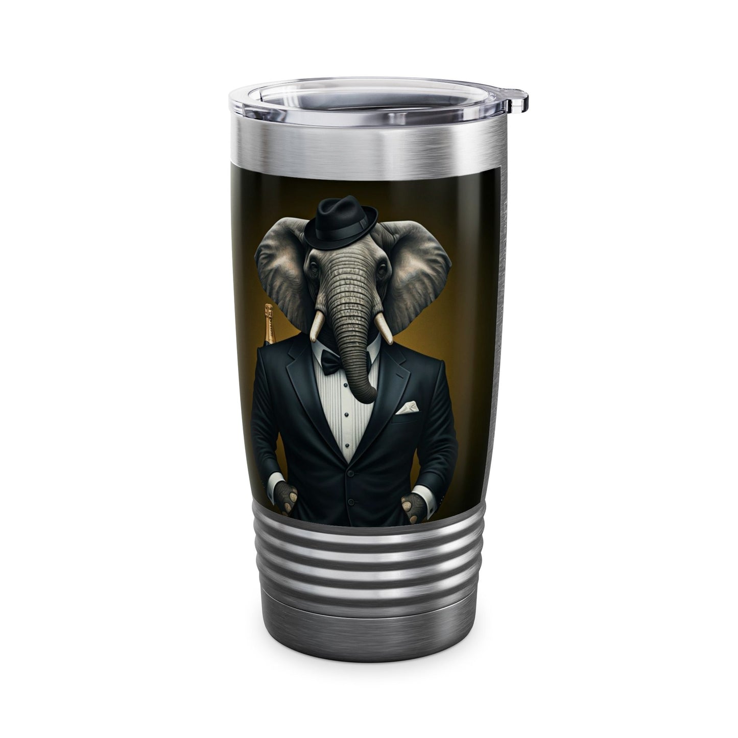 Ringneck Tumbler, 20oz - Classic Havana Elephant - The Gentlemen & The High Roller