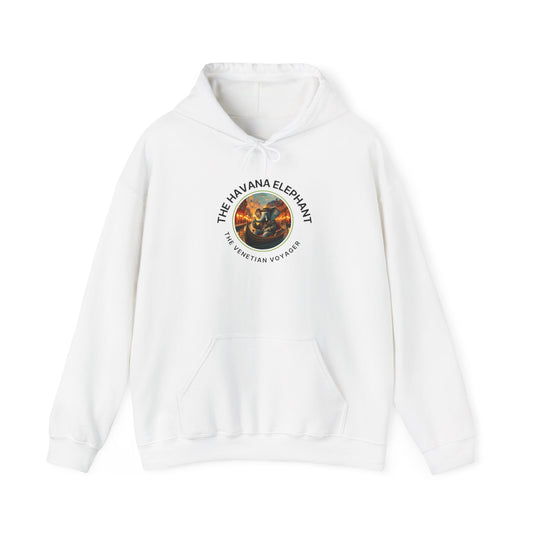 Sweatshirt - Heavy Blend Hooded - Havana Elephant - The Venetian Voyager