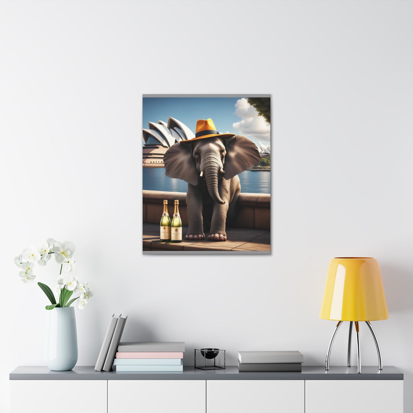 Canvas Gallery Wrap - The Havana Elephant - The Sydney Socialite