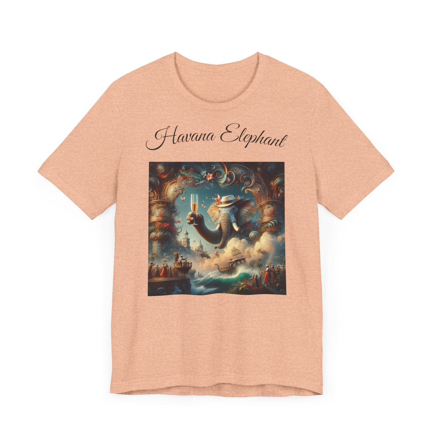 Unisex Jersey Short Sleeve Tee - Havana Imagery and motto