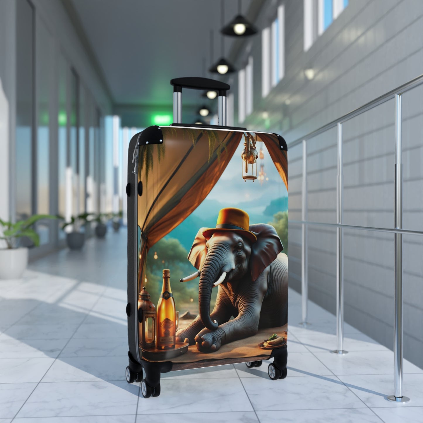 Havana Elephant Suitcase - The Contented Camper