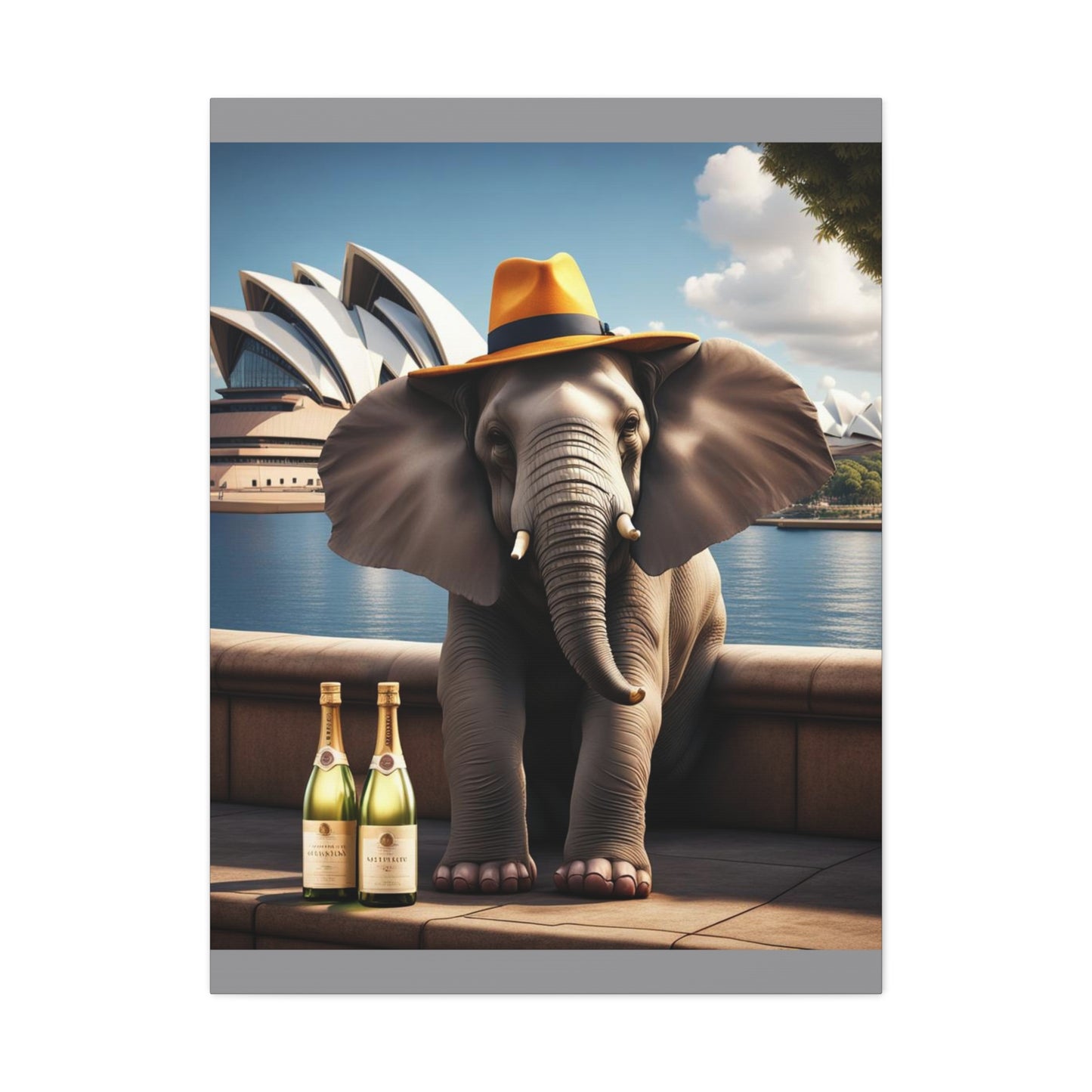 Canvas Gallery Wrap - The Havana Elephant - The Sydney Socialite