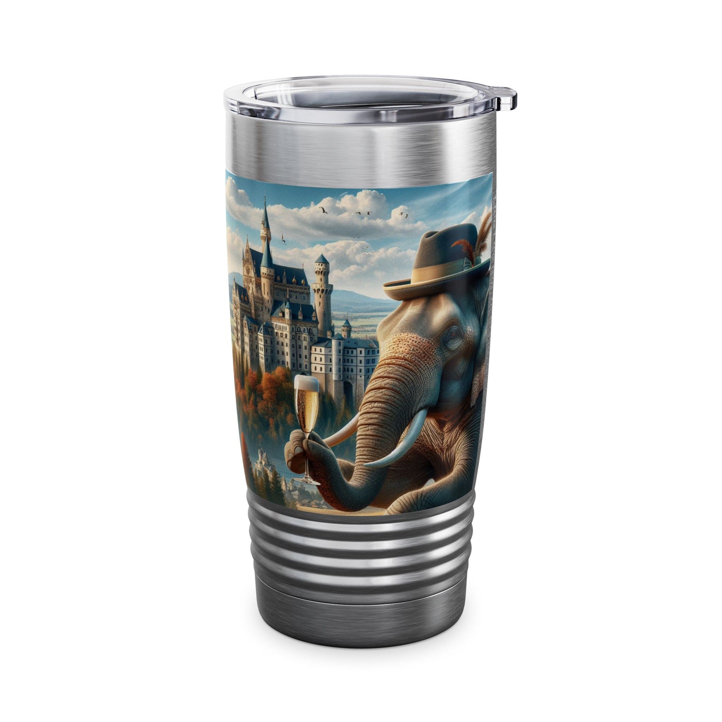 Ringneck Tumblr, 20oz . Havana Elephant - The Festival Headliner & The Bavarian Baron