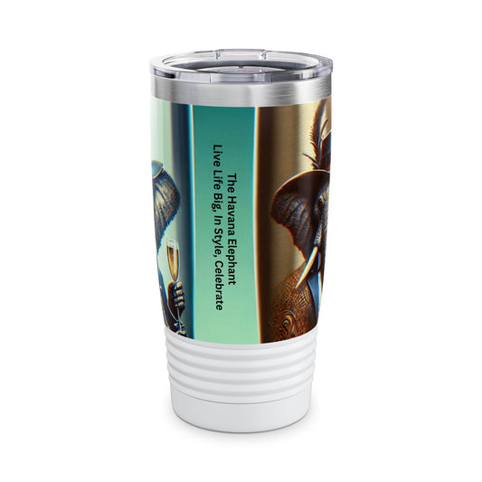 Ringneck Tumbler, 20oz - Havana Elephant