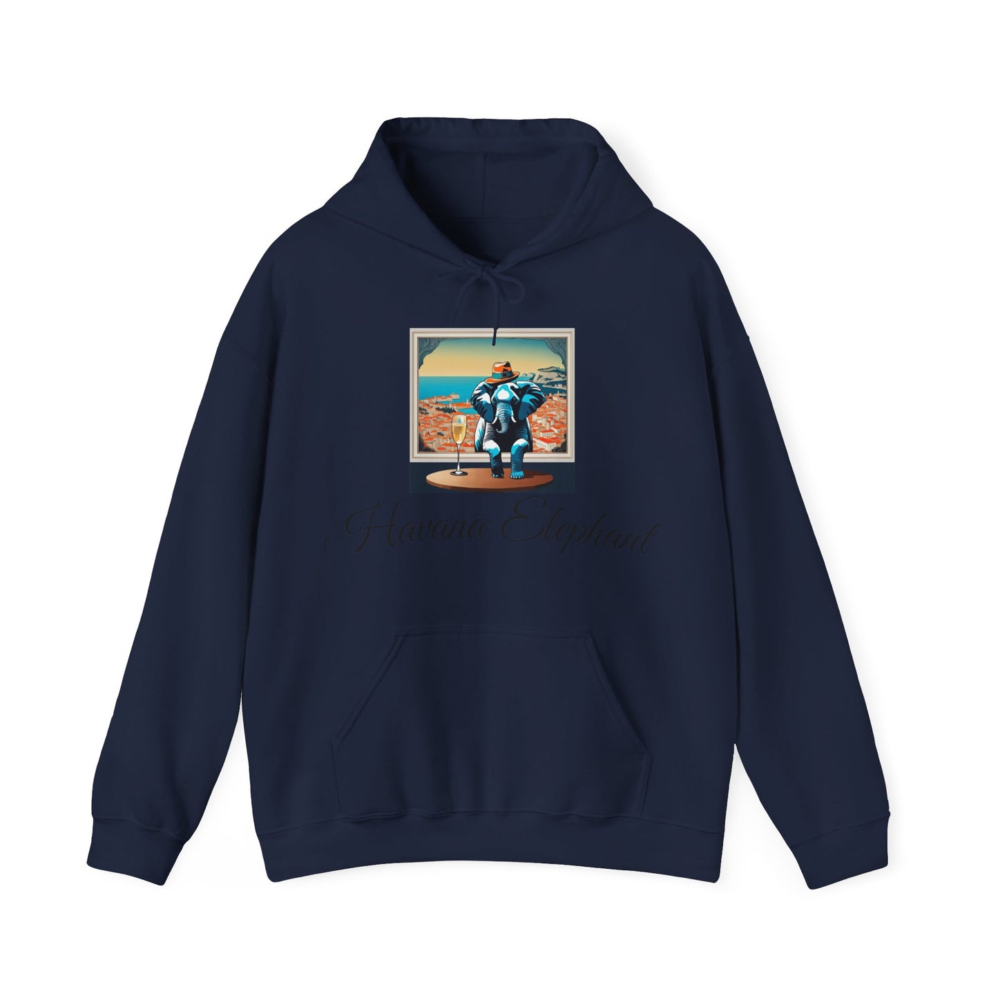 Sweatshirt -  Heavy Blend Hooded - Havana Elephant  - Dubrovnik