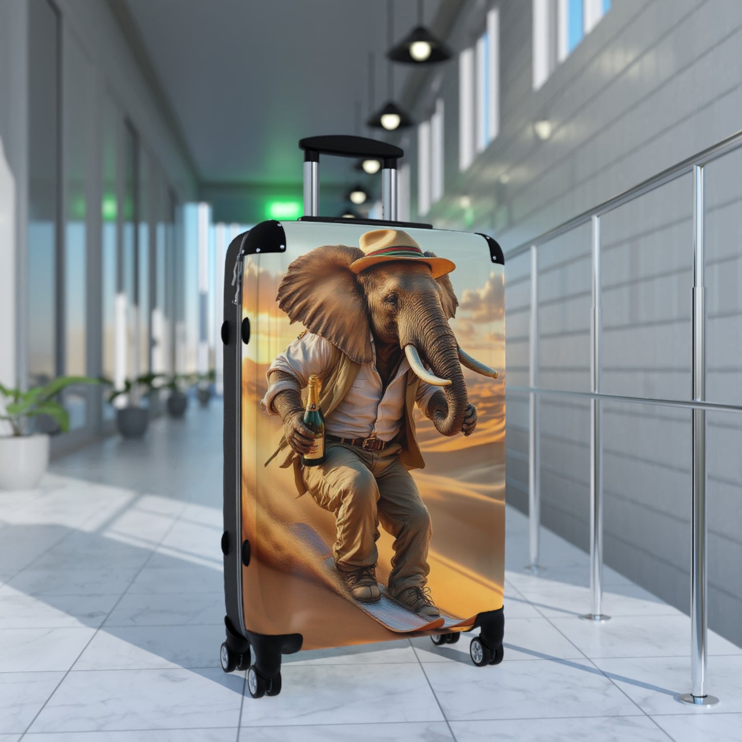 Havana Elephant Suitcase - The Desert Rider