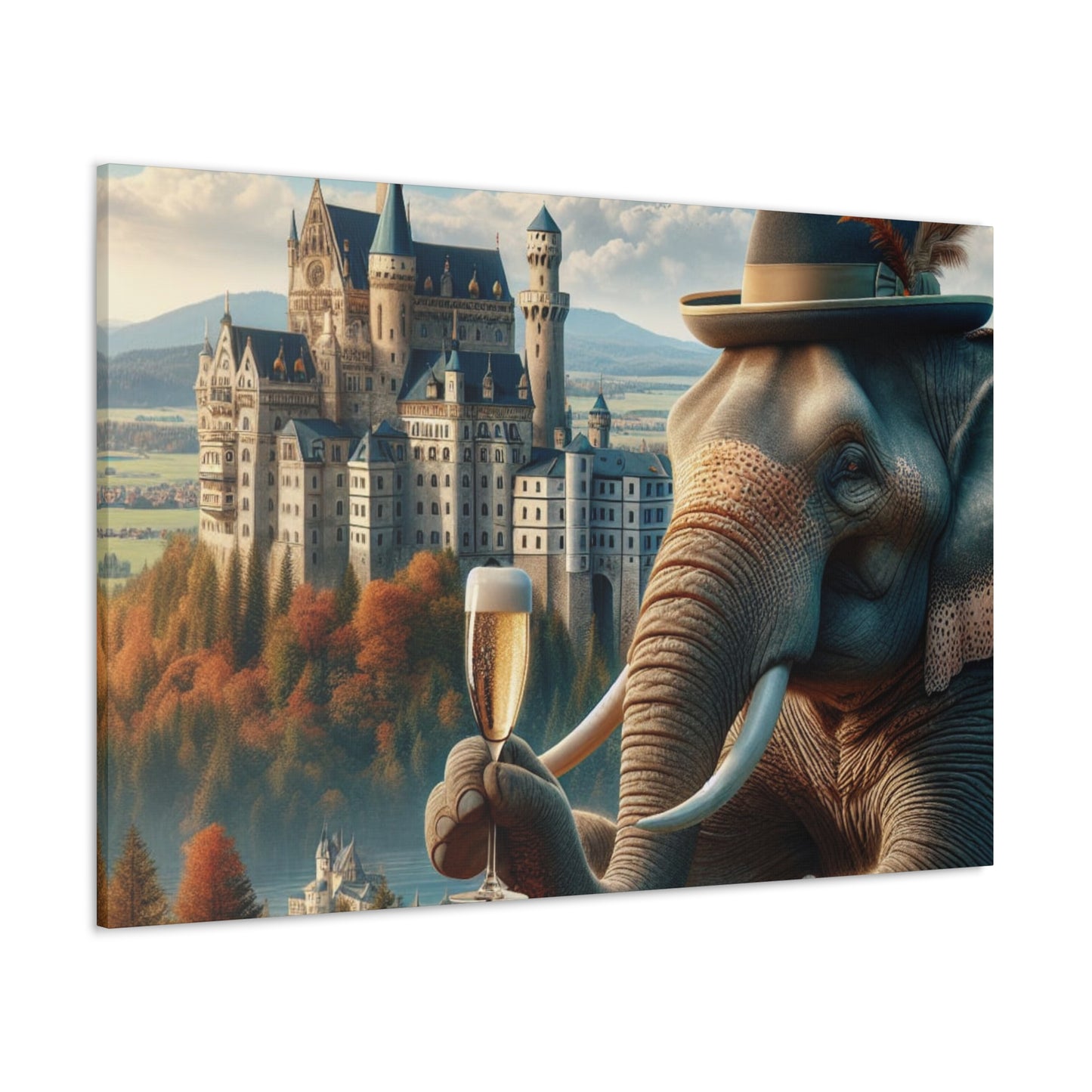 Havana Elephant  - Canvas Gallery Wrap - Havana Elephant -The Bavarian Baron