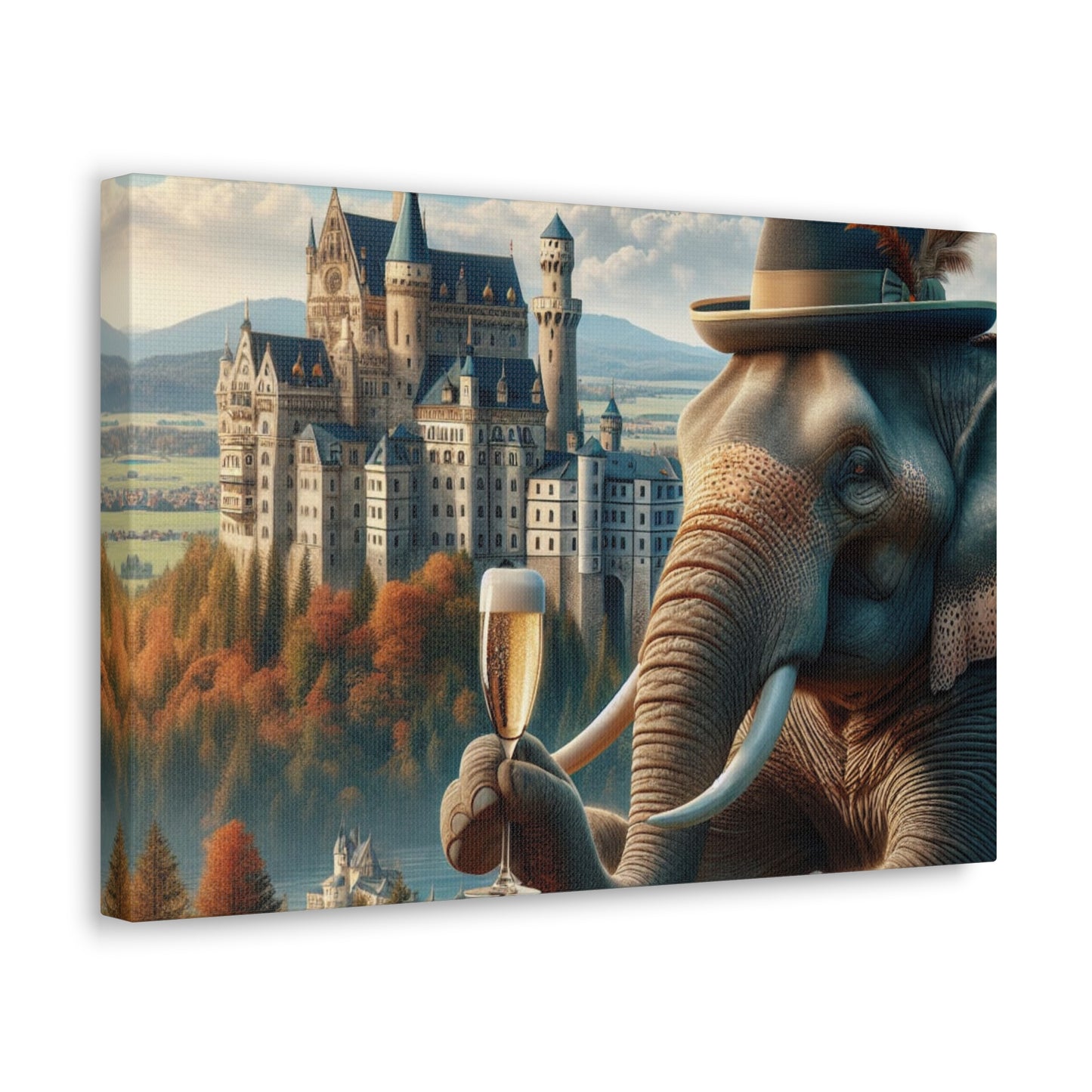 Havana Elephant  - Canvas Gallery Wrap - Havana Elephant -The Bavarian Baron