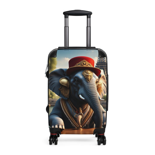 Havana Elephant Suitcase - The Parisian Pachyderm