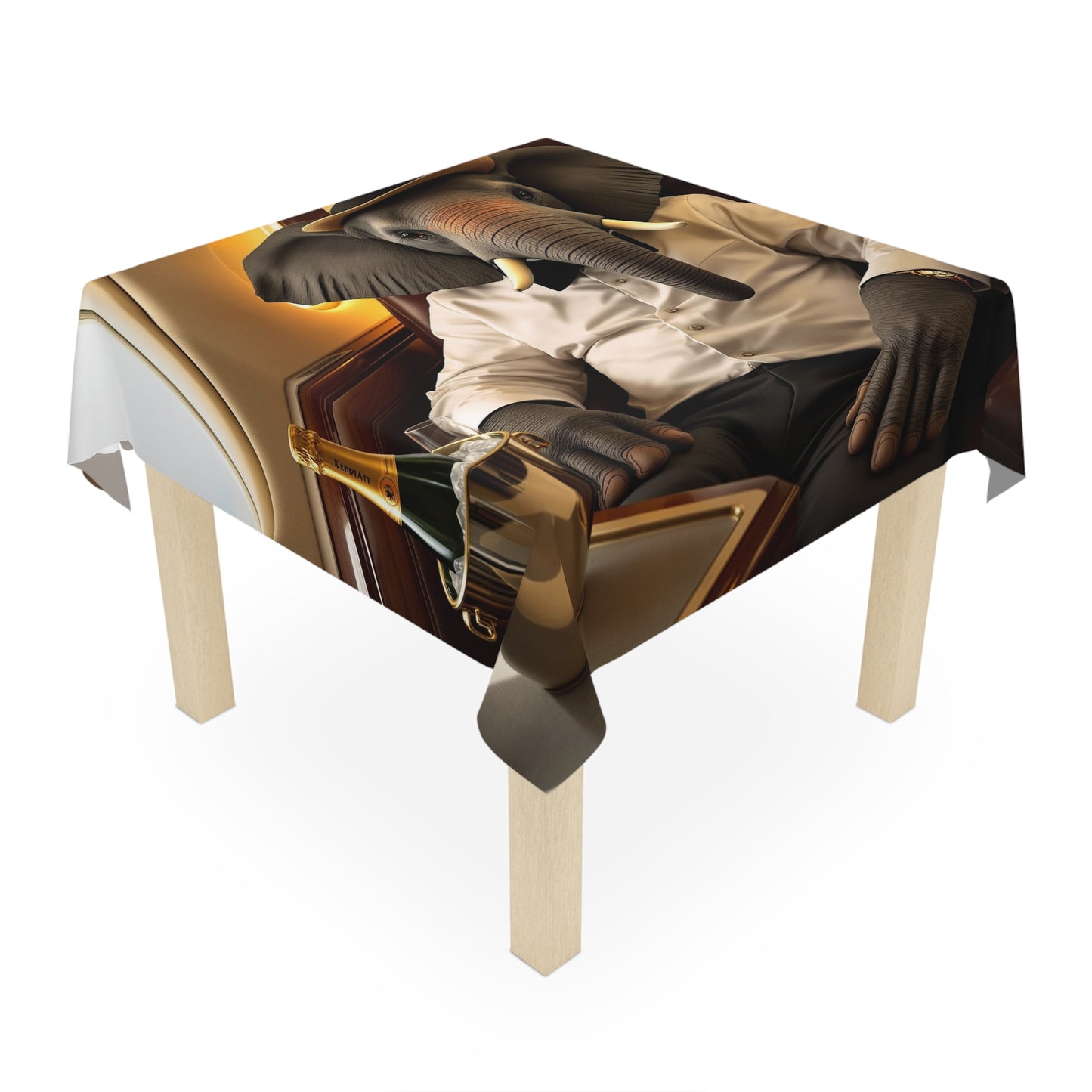 Tablecloth -Havana Elephant - The First Class Voyager