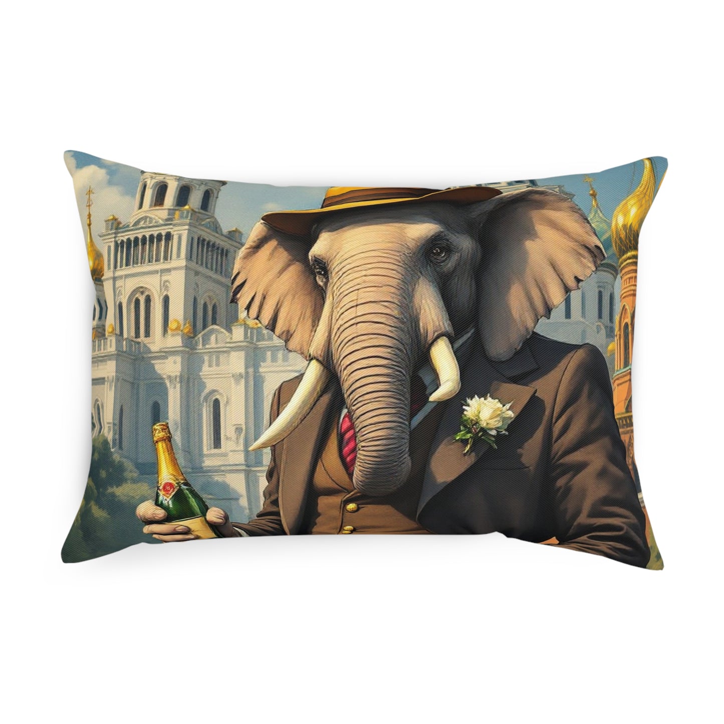 Cushion -Havana Elephant - The Russian Aristocrat