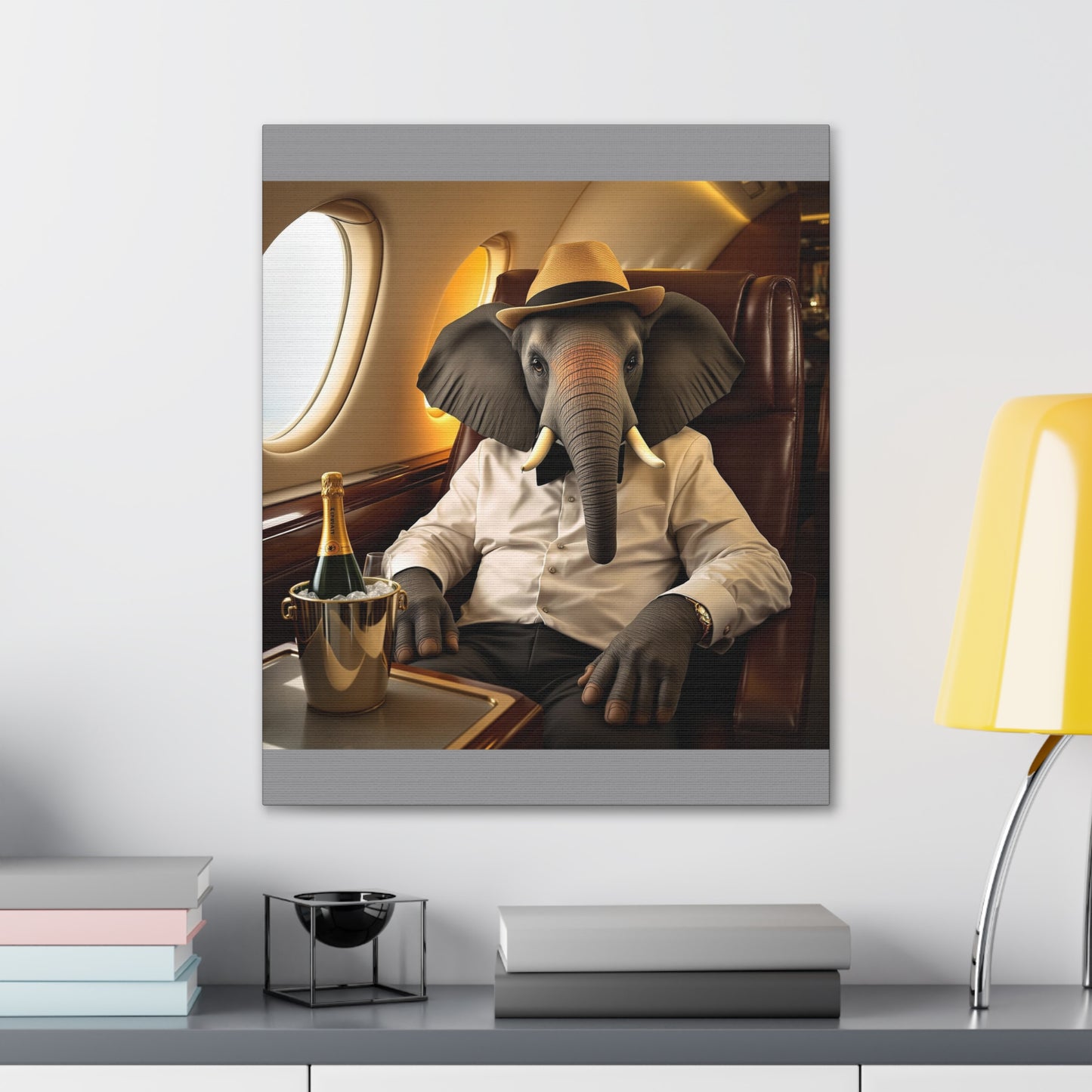 Havana Elephant - Canvas Gallery Wrap - First Class Voyager