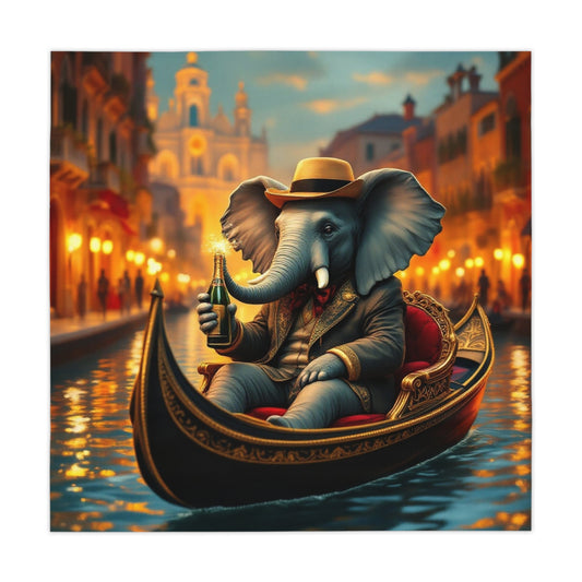 Tablecloth -Havana Elephant - The Venetian Voyager