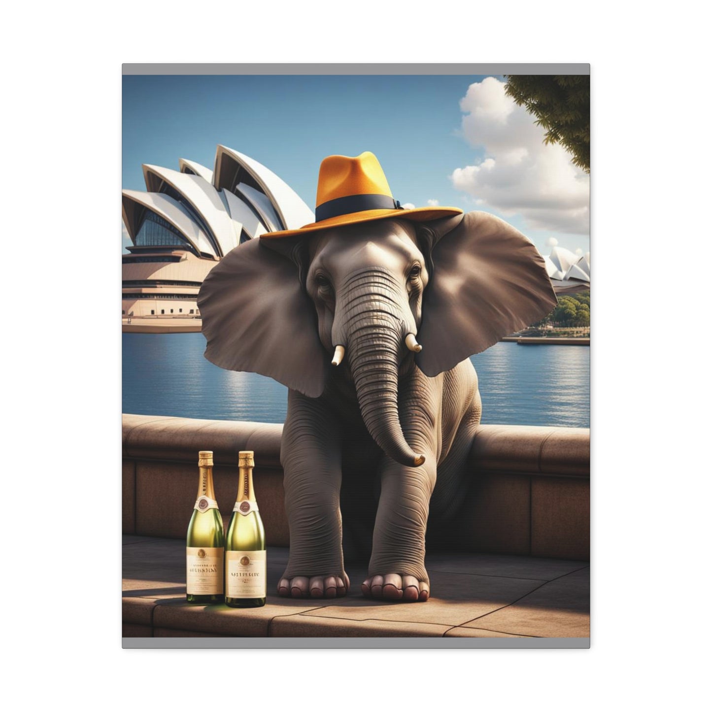 Canvas Gallery Wrap - The Havana Elephant - The Sydney Socialite
