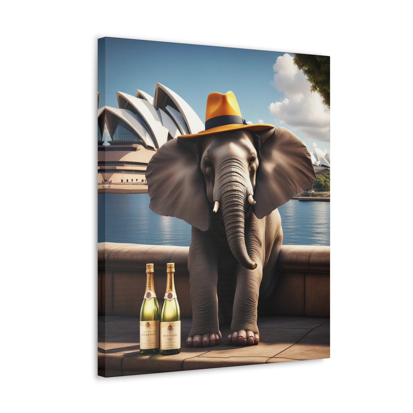 Canvas Gallery Wrap - The Havana Elephant - The Sydney Socialite