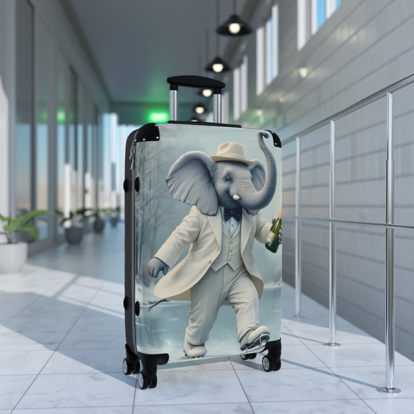 Havana Elephant Suitcase -  The Winter Dancer
