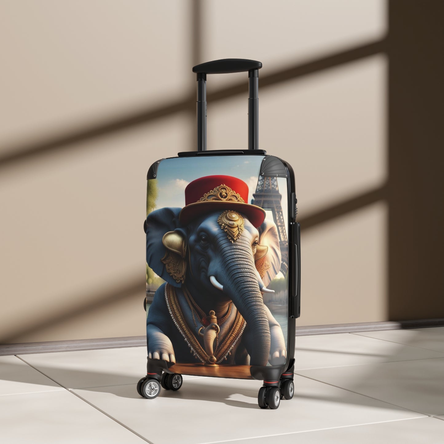 Havana Elephant Suitcase - The Parisian Pachyderm