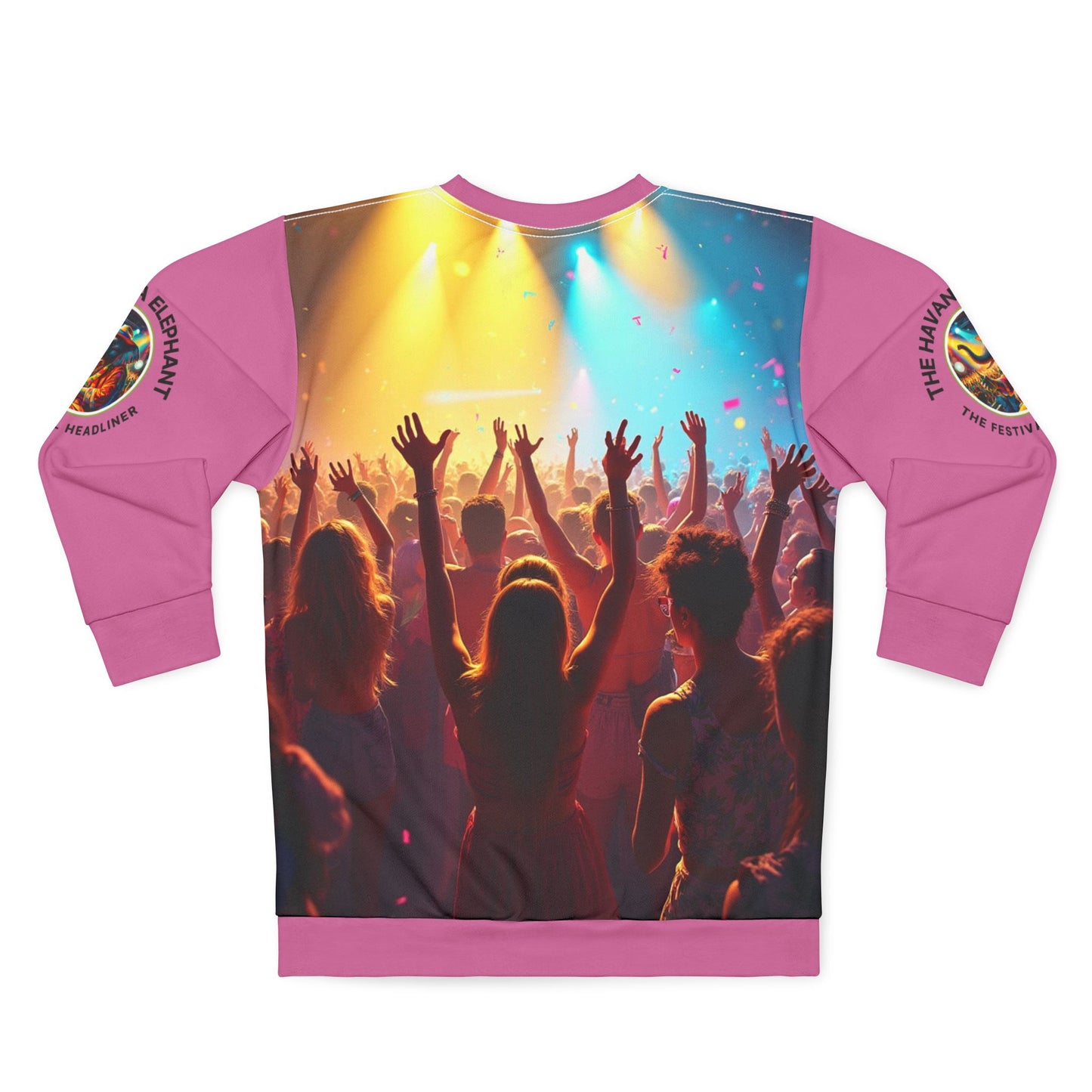 Sweatshirt (AOP) - Unisex - The Havana Elephant - Festival Headliner