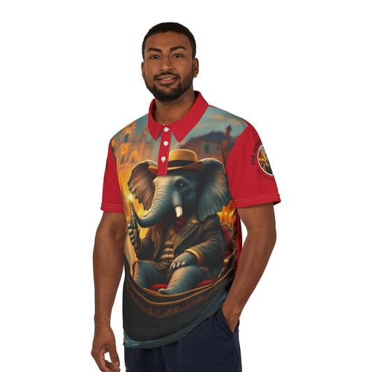 Polo Shirt  Unisex -  The Havana Elephant - The Venetian Voyager