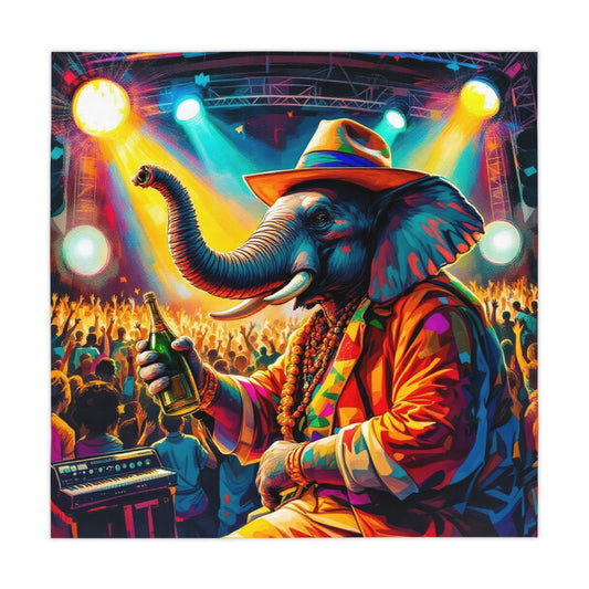 Tablecloth - Havana Elephant  The Festival Headliner