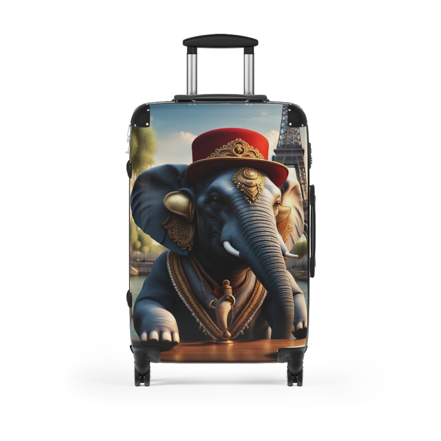 Havana Elephant Suitcase - The Parisian Pachyderm