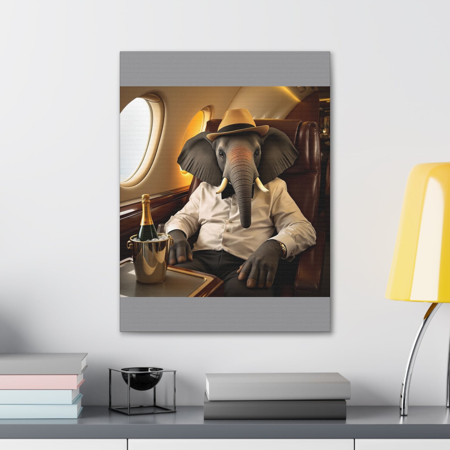 Havana Elephant - Canvas Gallery Wrap - First Class Voyager