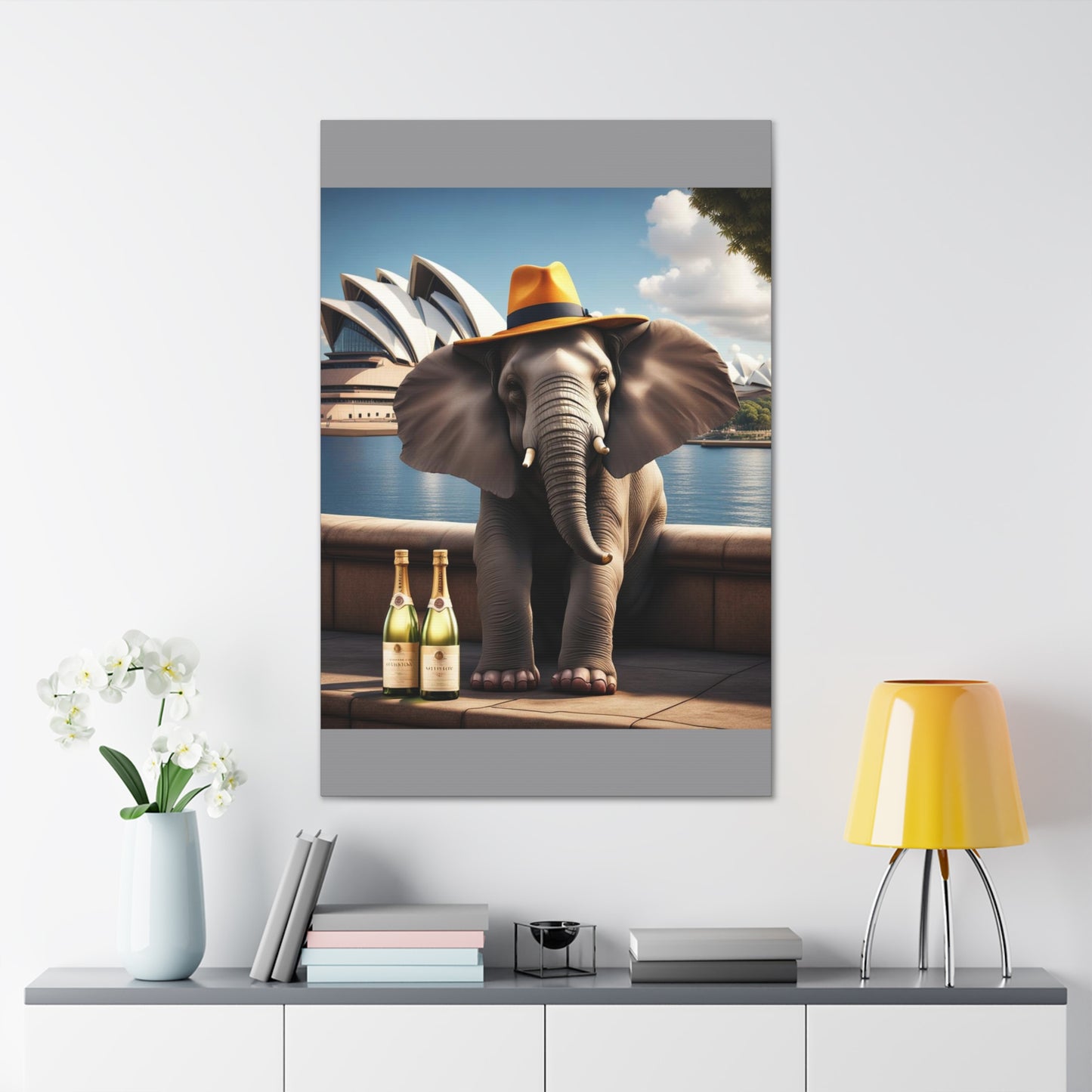 Canvas Gallery Wrap - The Havana Elephant - The Sydney Socialite