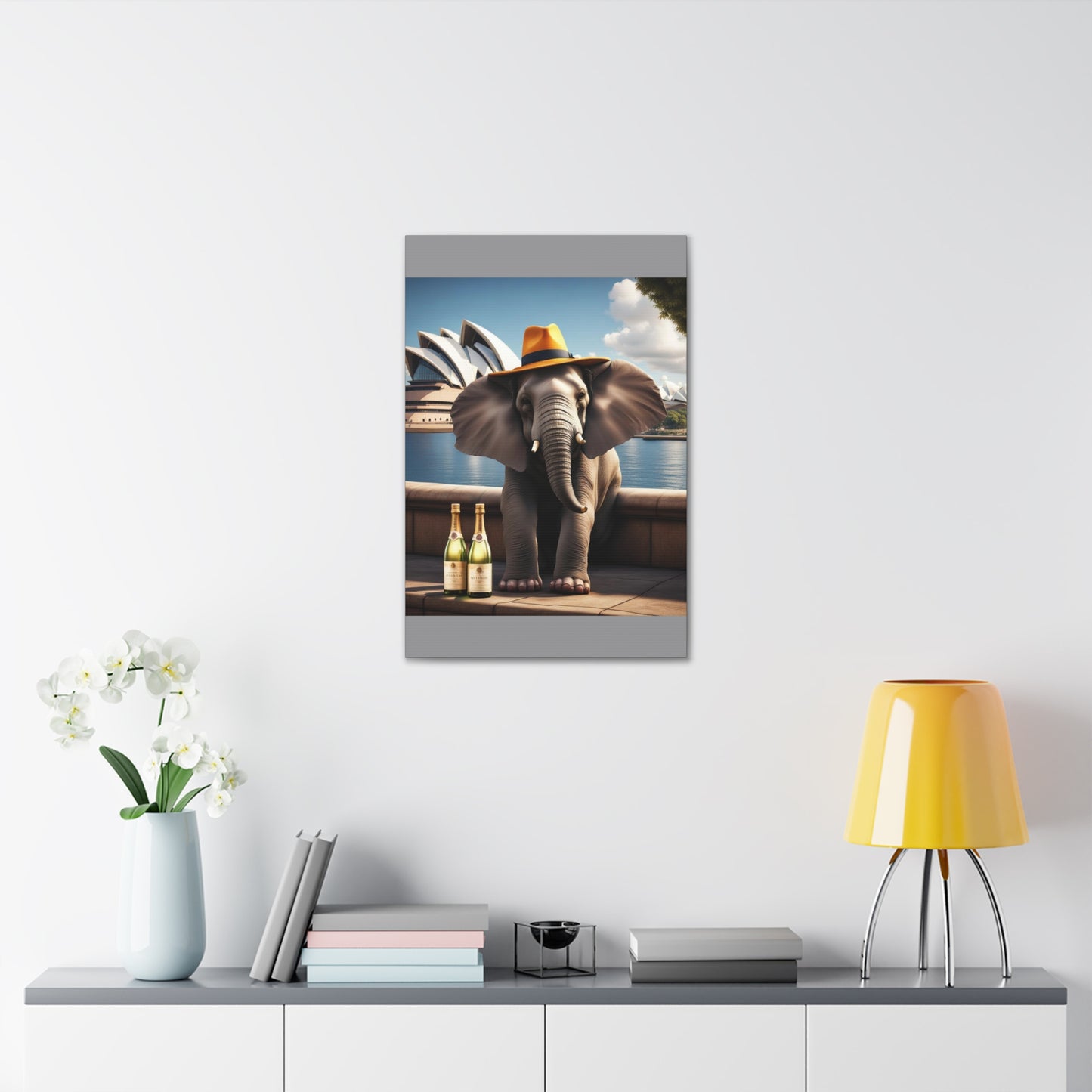 Canvas Gallery Wrap - The Havana Elephant - The Sydney Socialite