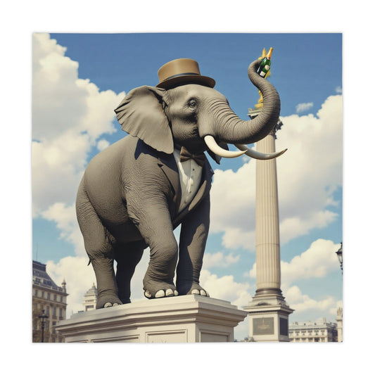 Tablecloth - Havana Elephant - The London Monument